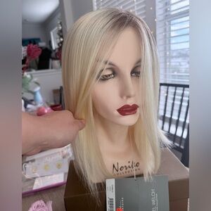 Noriko Collection Platinum Blonde Wig